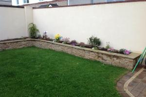 View 4 from project  Stone walls to enhance any garden