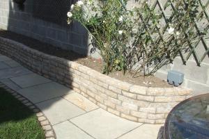 View 1 from project  Stone walls to enhance any garden